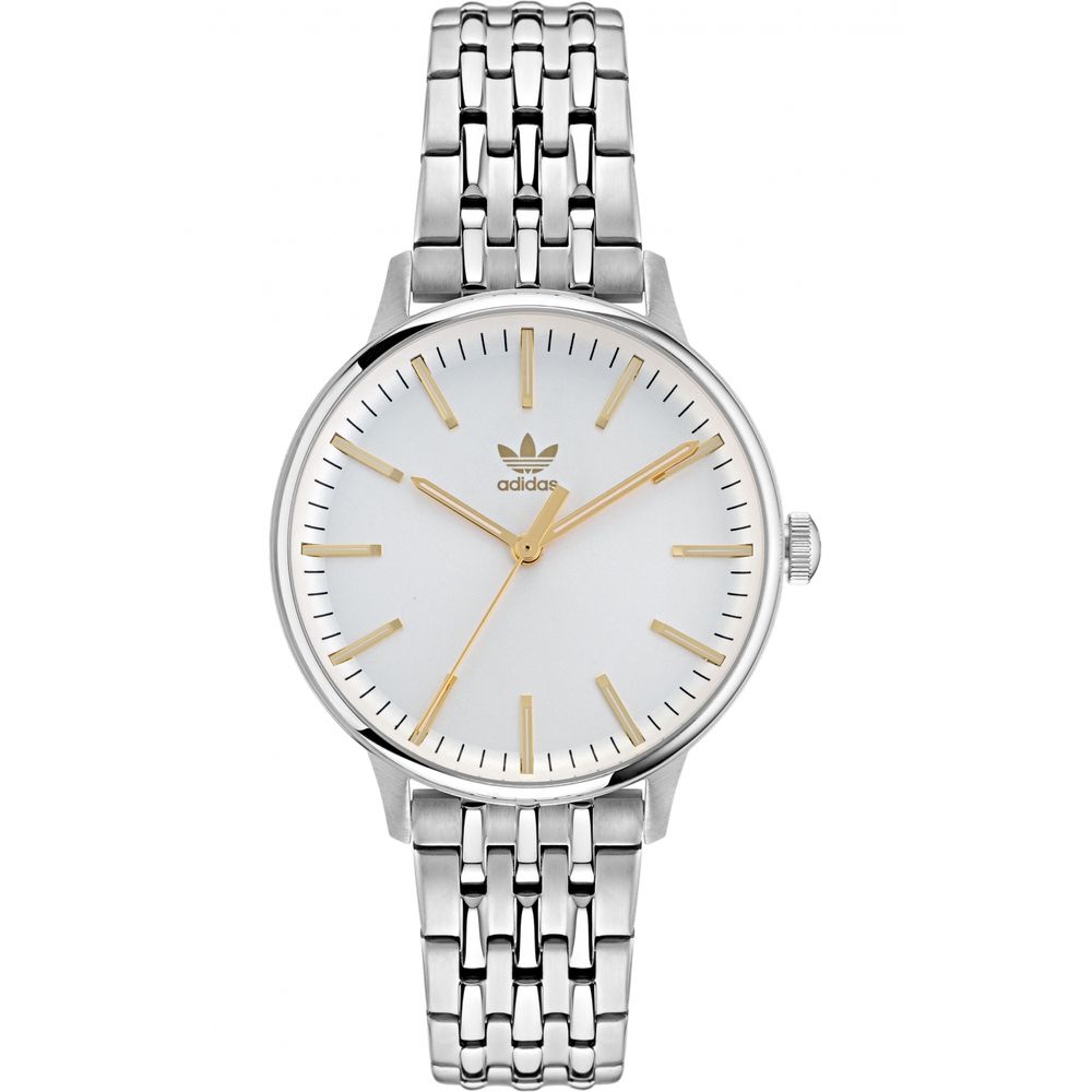 Gray Stainless Steel Dress Watch