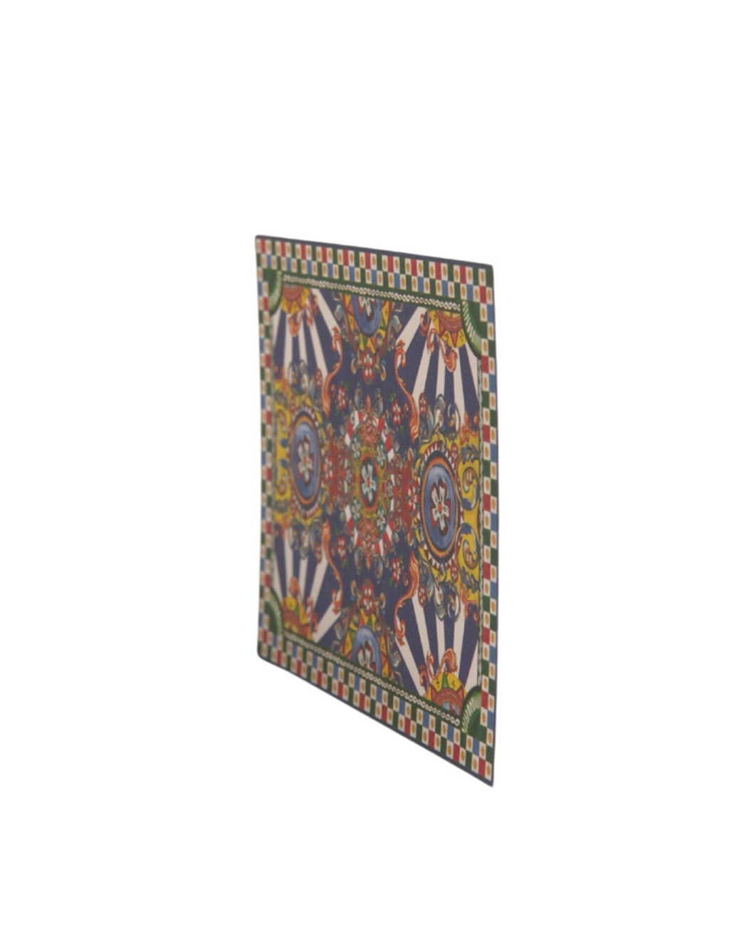 Porte-cartes multicolore en forme d'enveloppe Carretto Siciliano