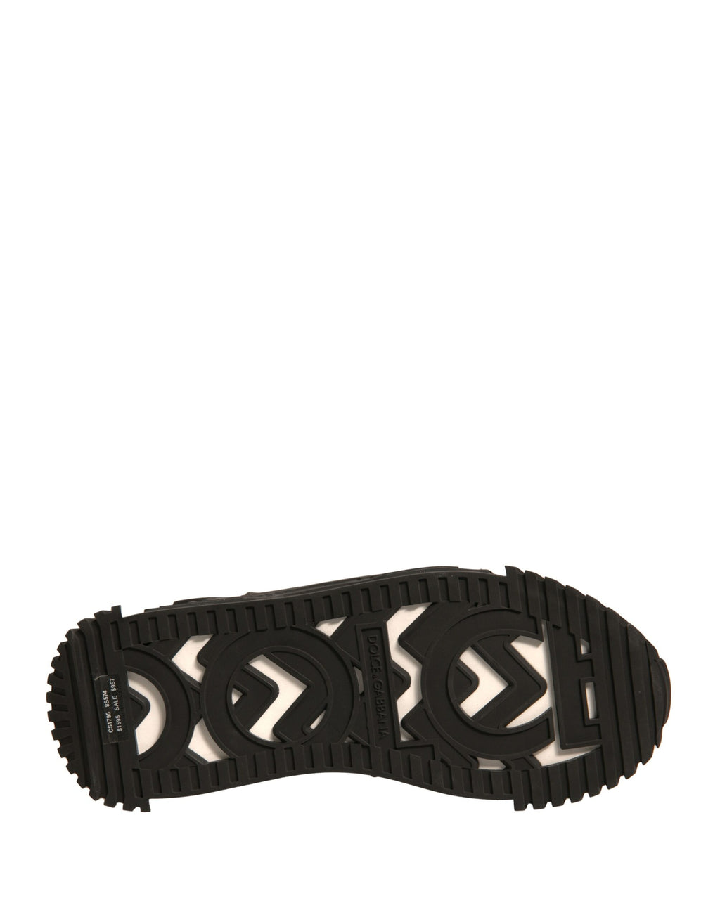 Sandales compensées en cuir noir avec clous