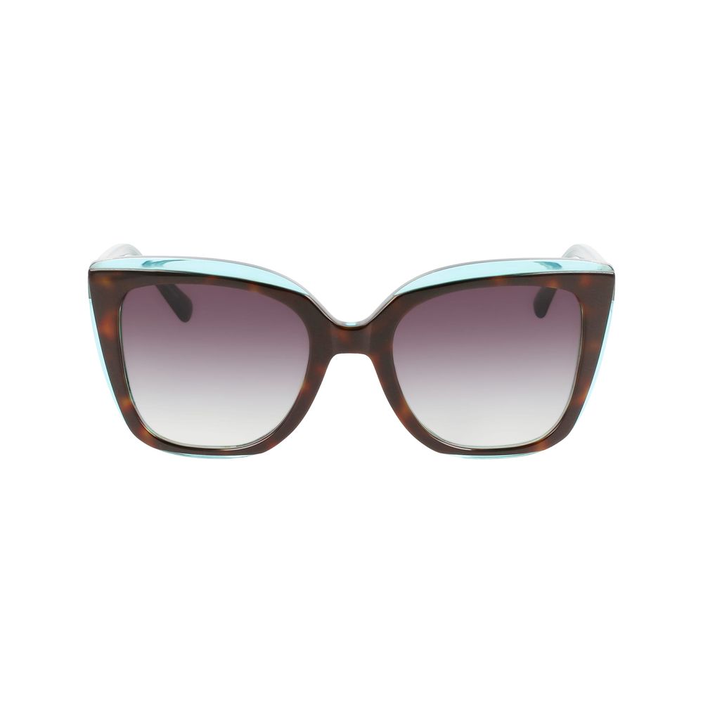 Lunettes de soleil en acétate beige
