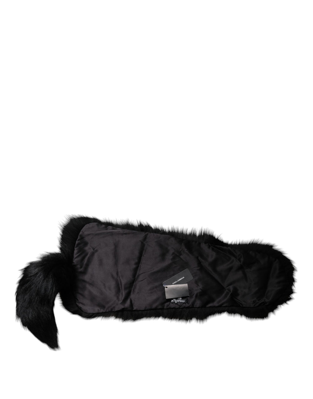 Écharpe de cou en fourrure de renard noir, réchauffe-cou, pour l'hiver