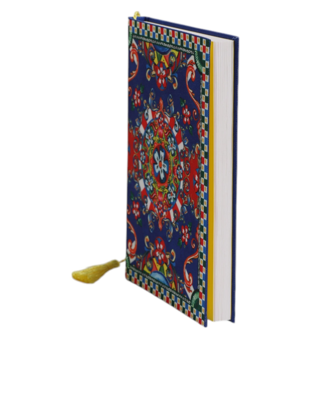 Carnet multicolore en polyester imprimé Carretto Siciliano
