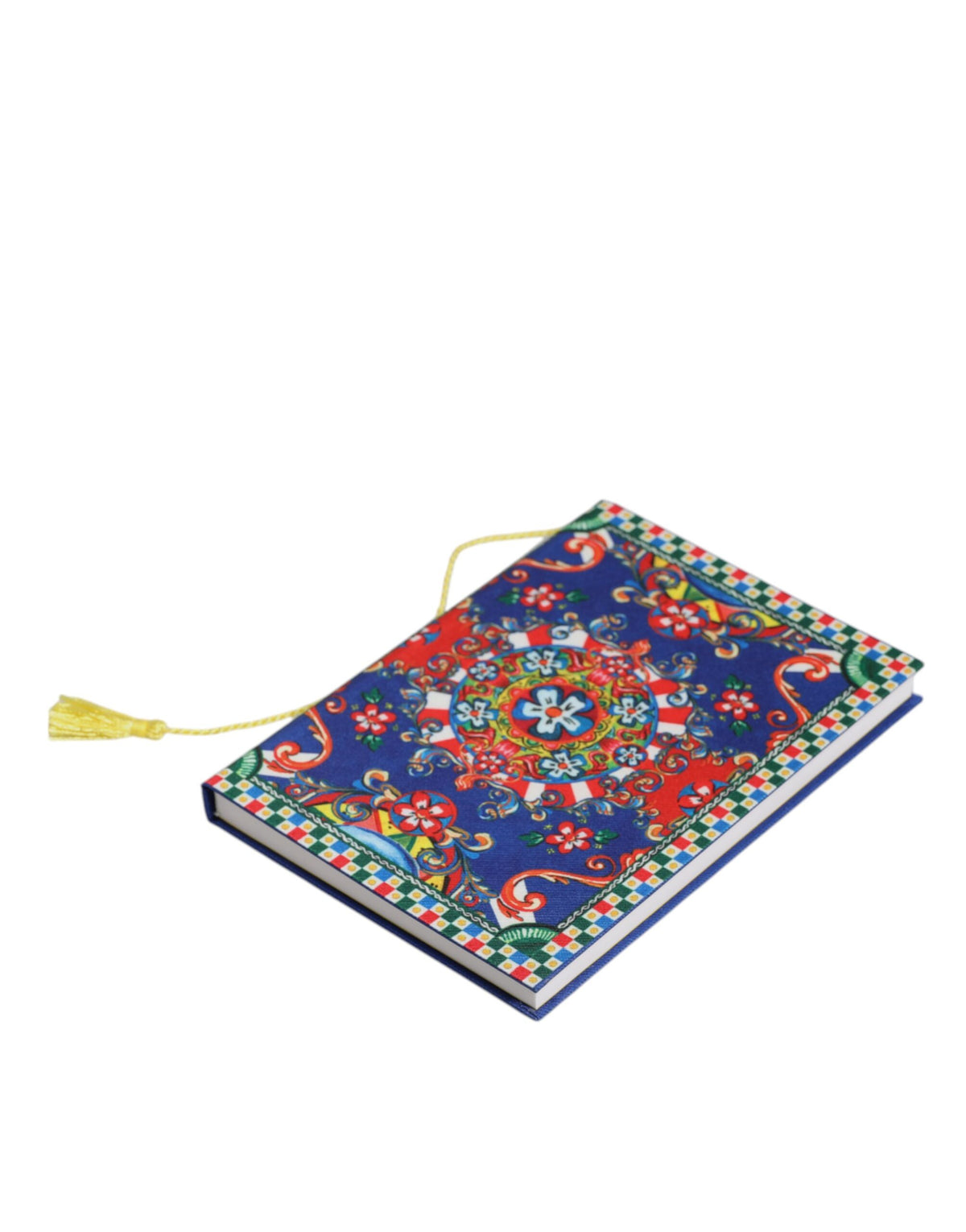 Carnet multicolore en polyester imprimé Carretto Siciliano