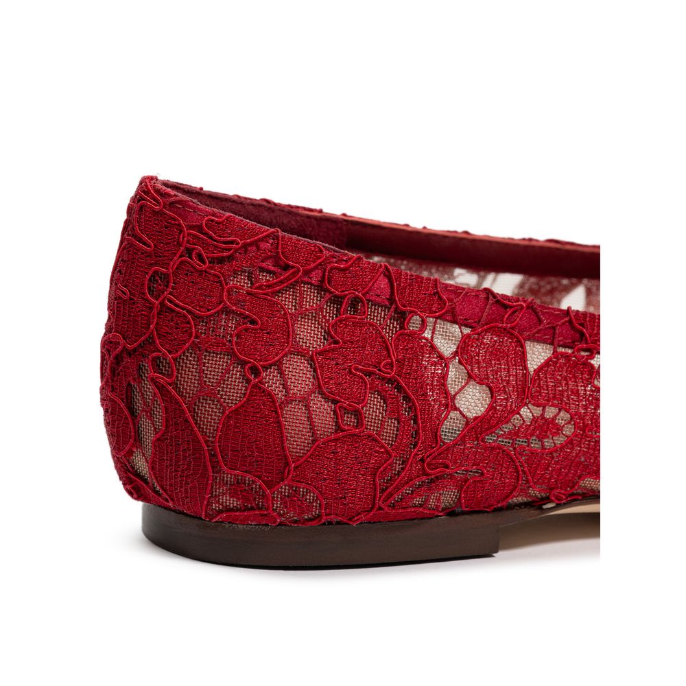 Bout de ballet en viscose rouge