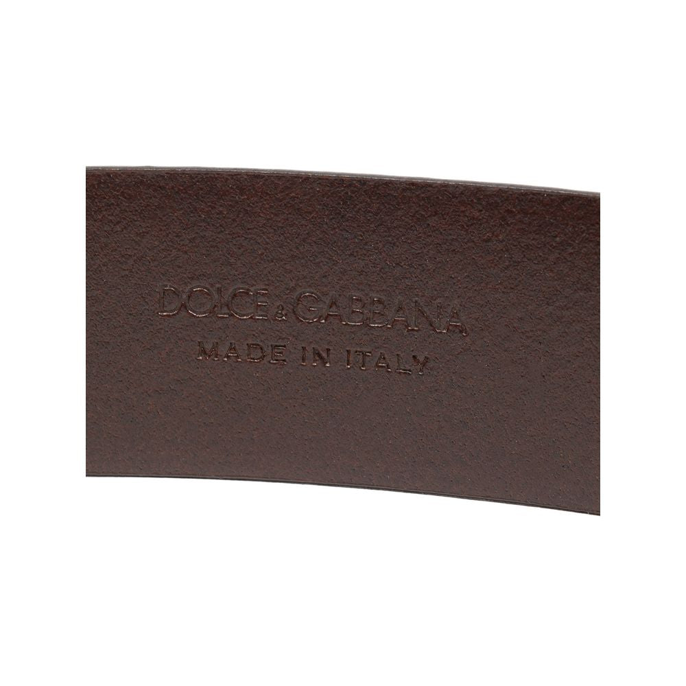 Brown Leather Regular Belt