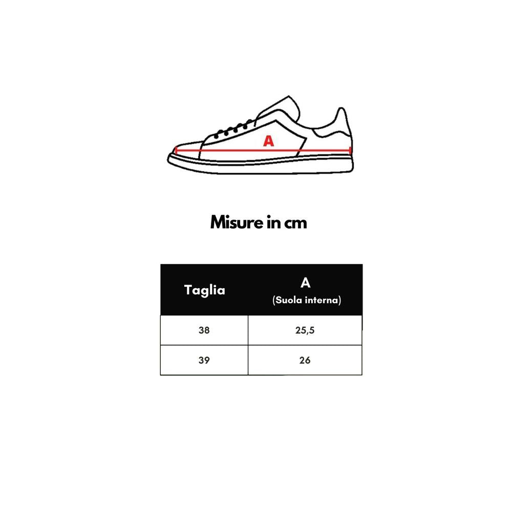 Pink Leather Athletic Sneakers