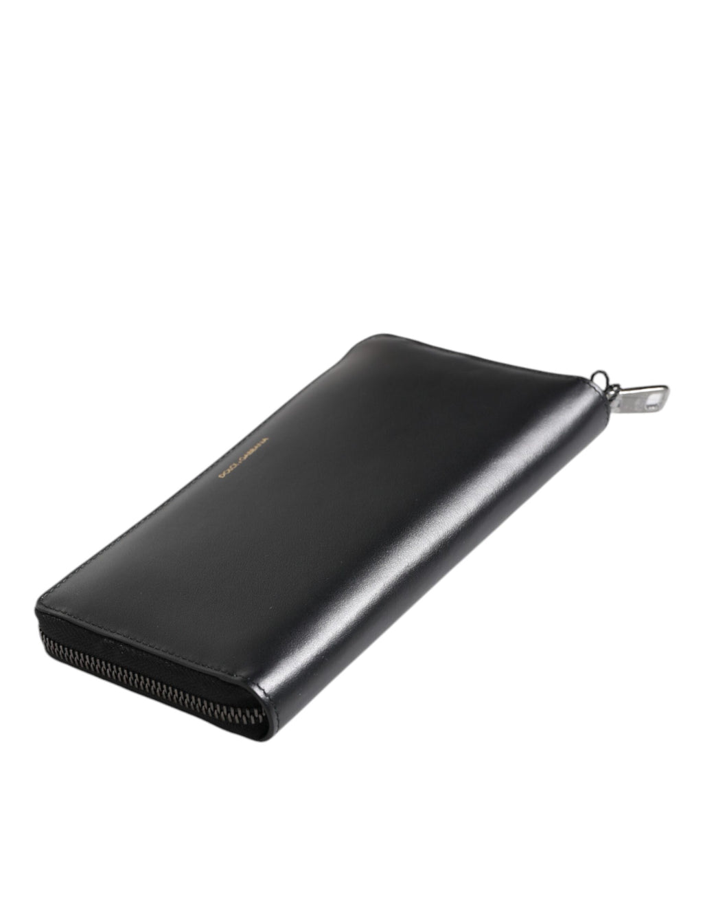 Black Blue Exotic Leather Embossed Continental Wallet