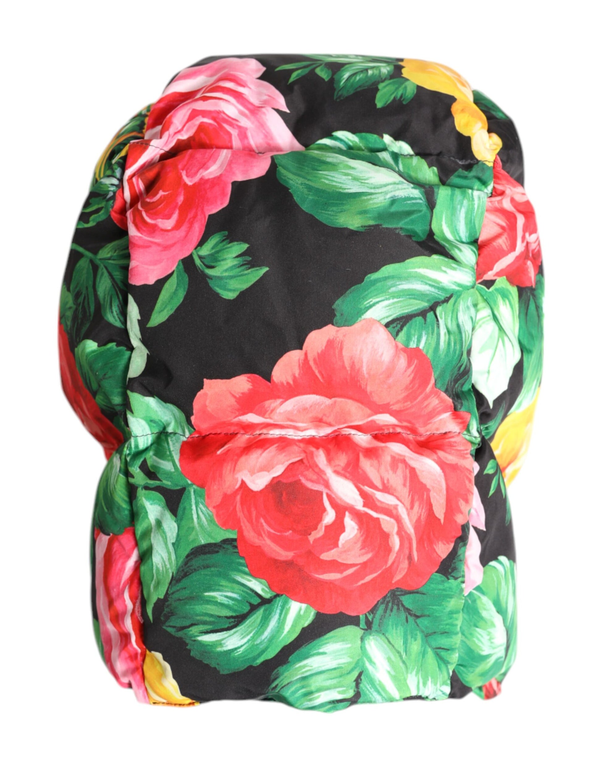 Chapeau-bonnet intégral à imprimé floral multicolore