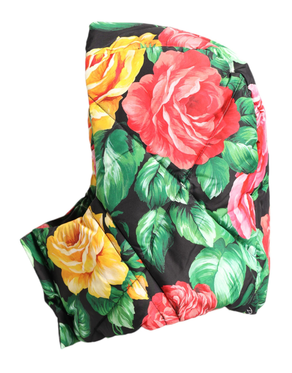 Chapeau-bonnet intégral à imprimé floral multicolore