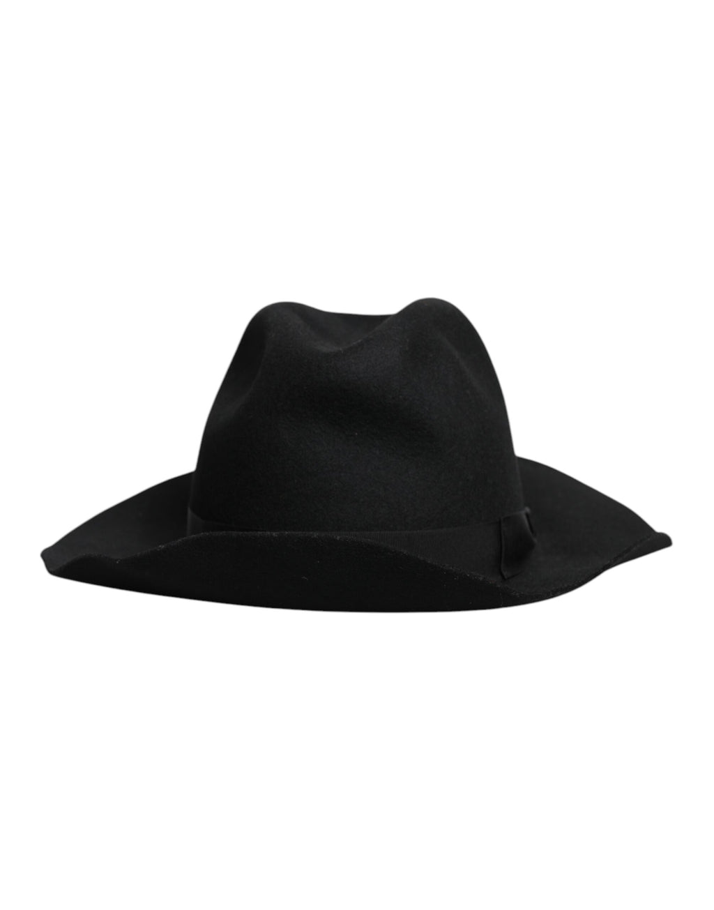 Chapeau Fedora Trilby à large bord noir