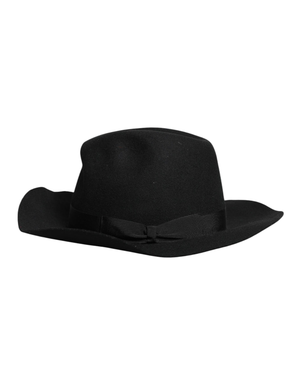 Chapeau Fedora Trilby à large bord noir