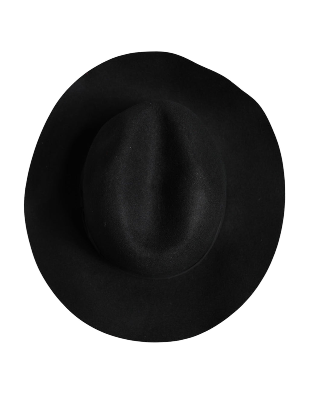 Chapeau Fedora Trilby à large bord noir