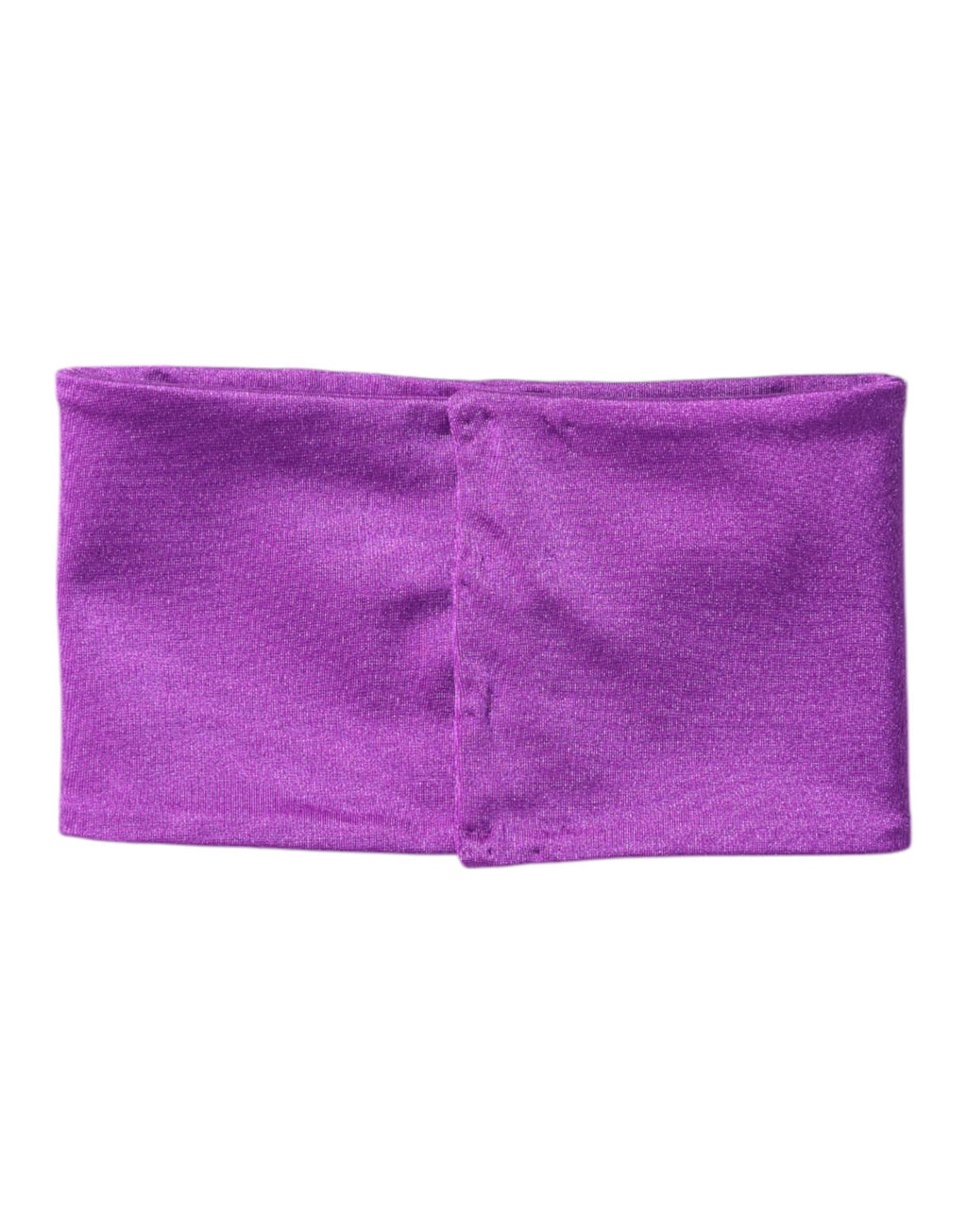 Écharpe chauve-cou extensible en nylon violet pour femme