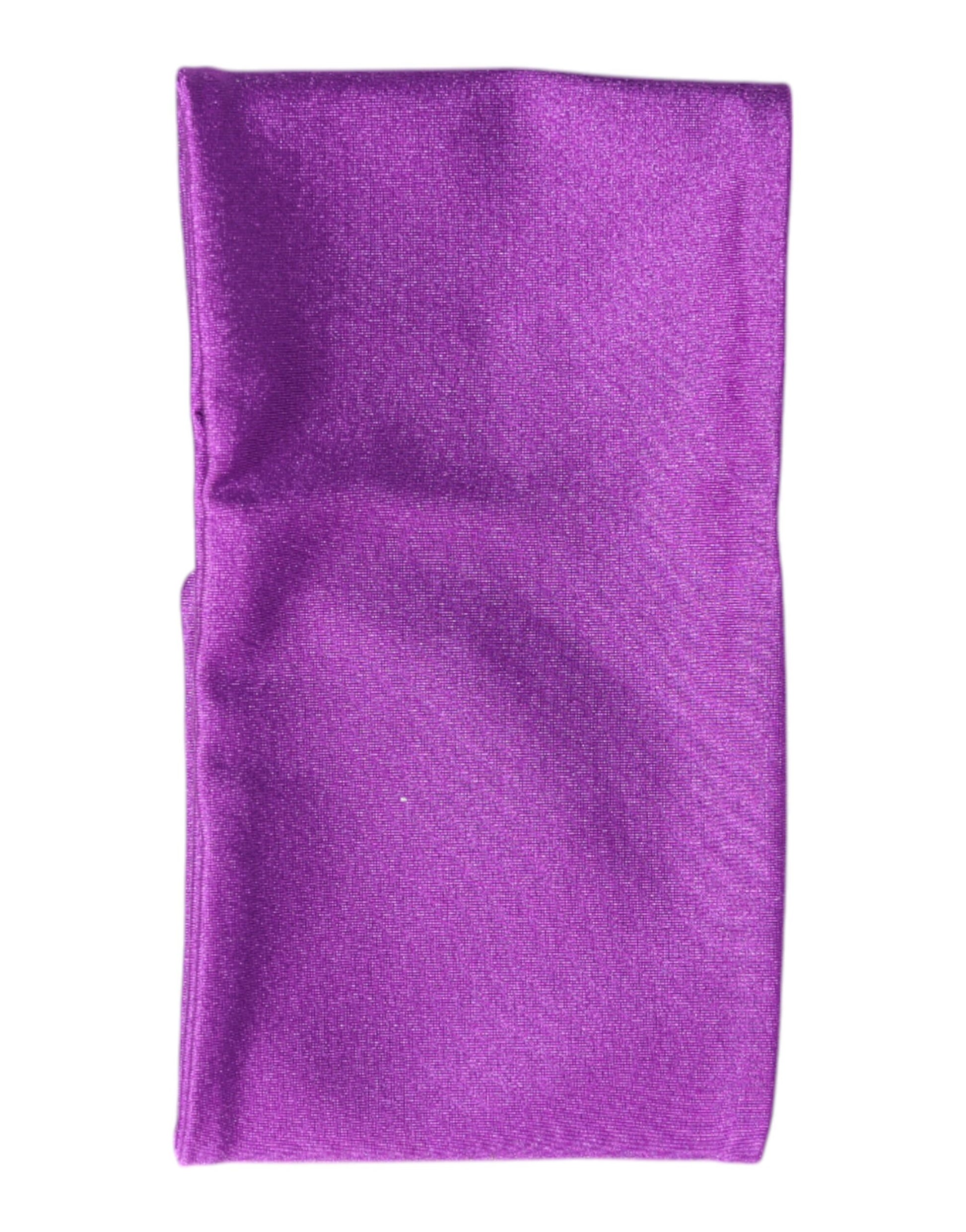 Écharpe chauve-cou extensible en nylon violet pour femme