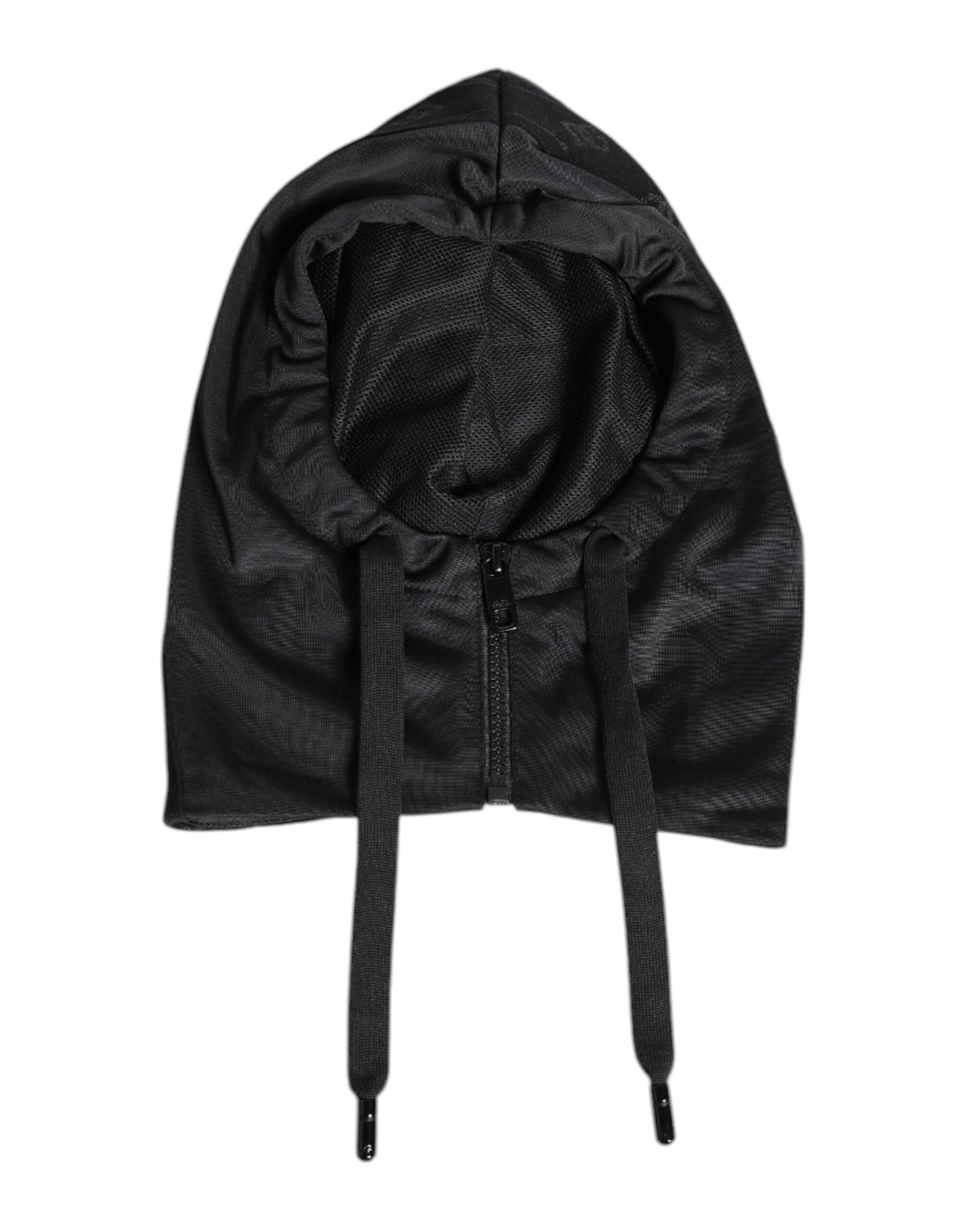 Chapeau intégral en polyester noir