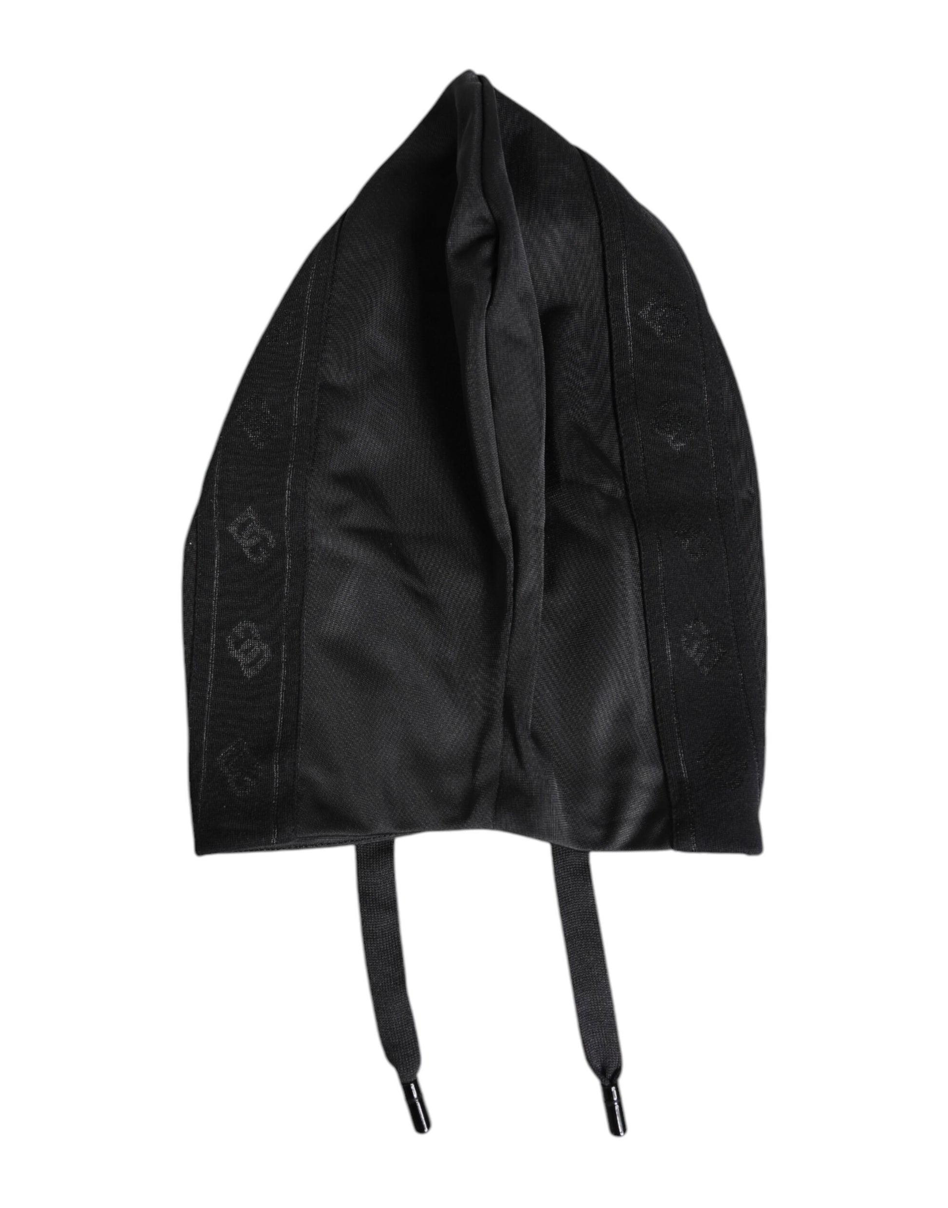Chapeau intégral en polyester noir