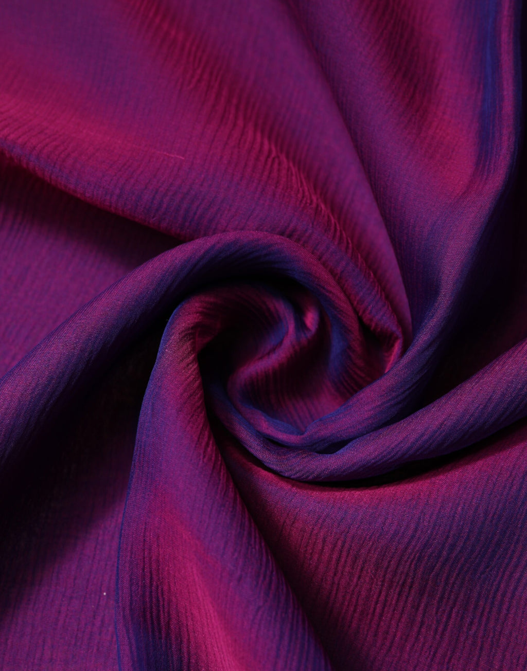 Écharpe rectangulaire en soie violette