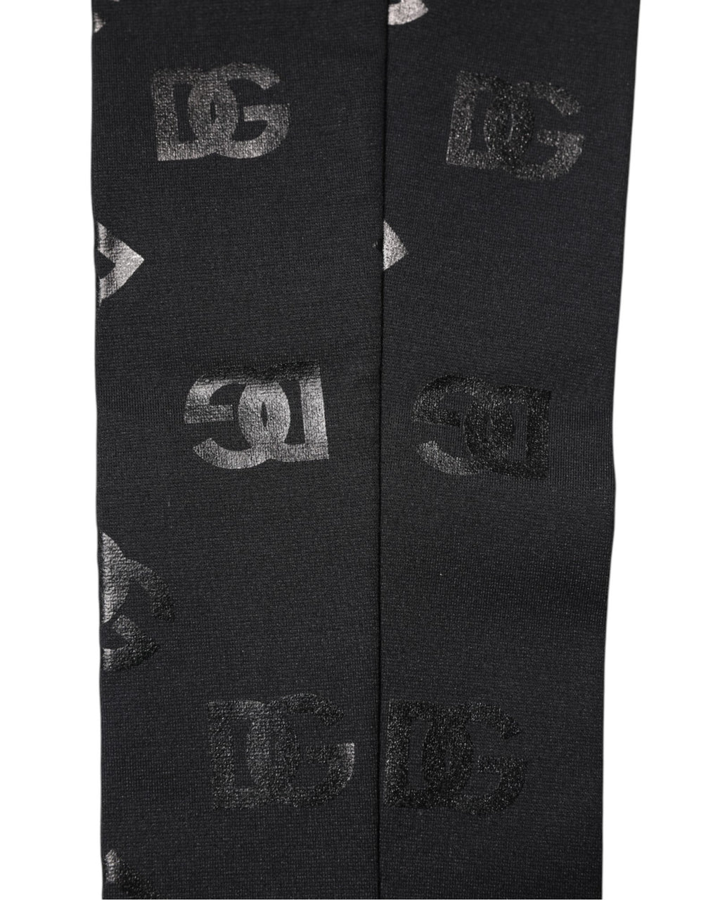 Manches en laine extensible à monogramme DG Logo noires