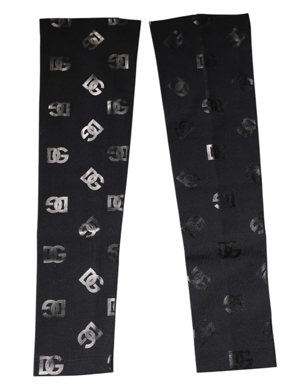 Manches en laine extensible à monogramme DG Logo noires