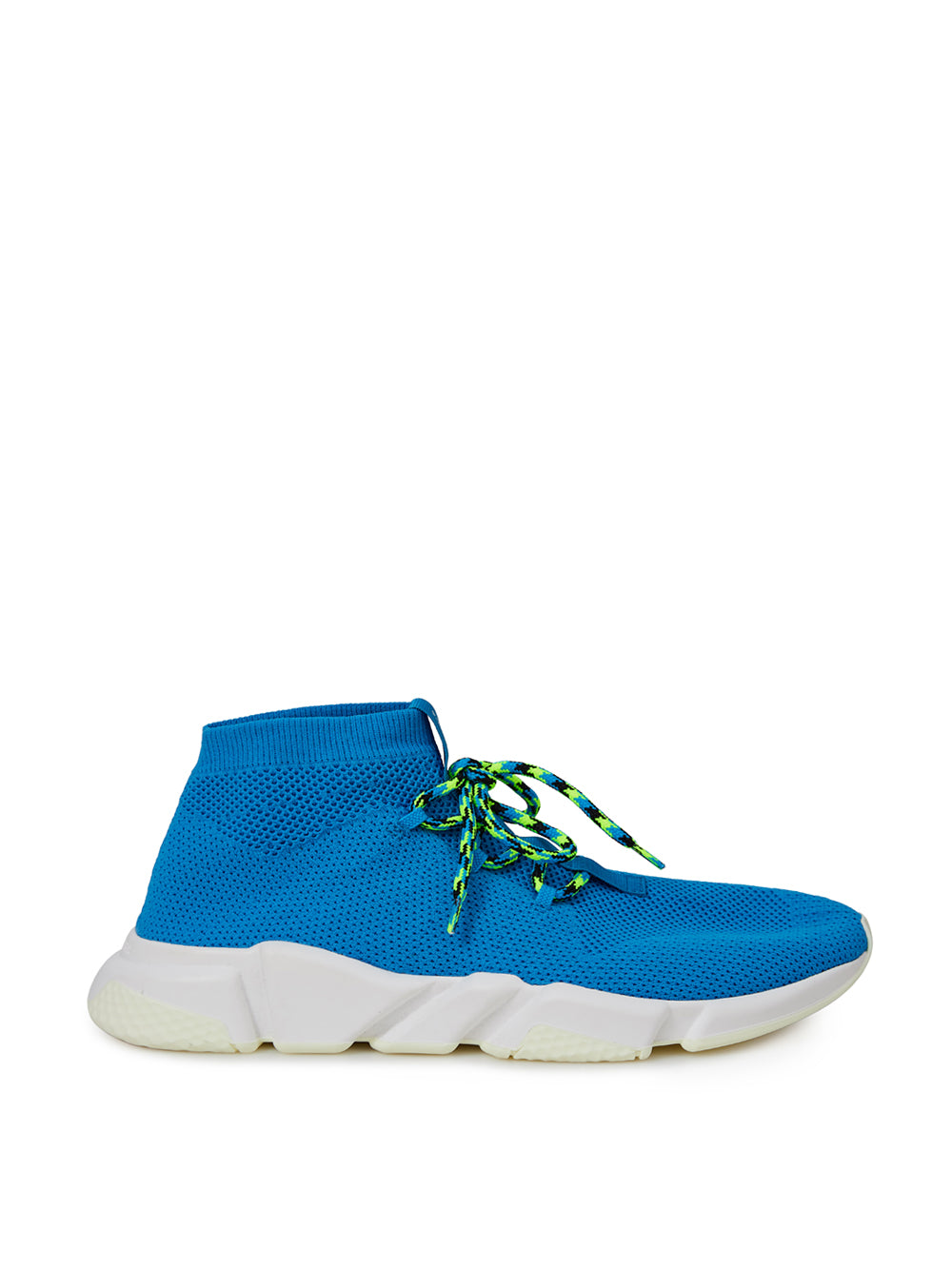 Exquises baskets en coton bleu pour homme