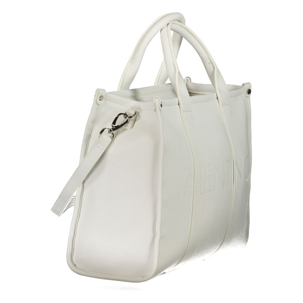White Polyurethane Women's Bag