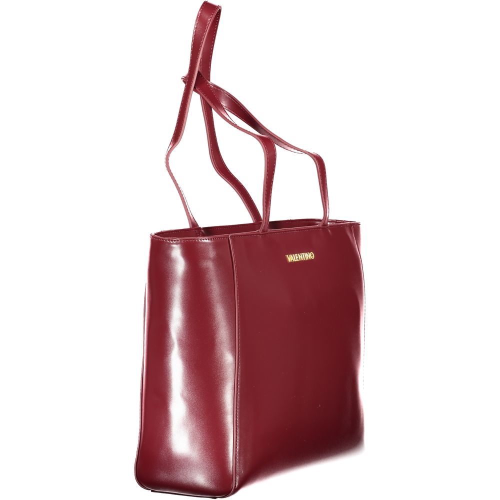 Rosso Polyurethane Women's Shoulder Bag