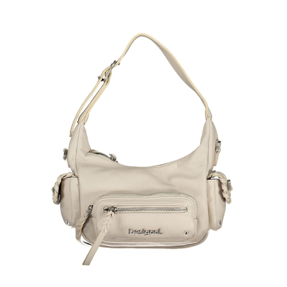 Bianco Poliuretano Women Handbag