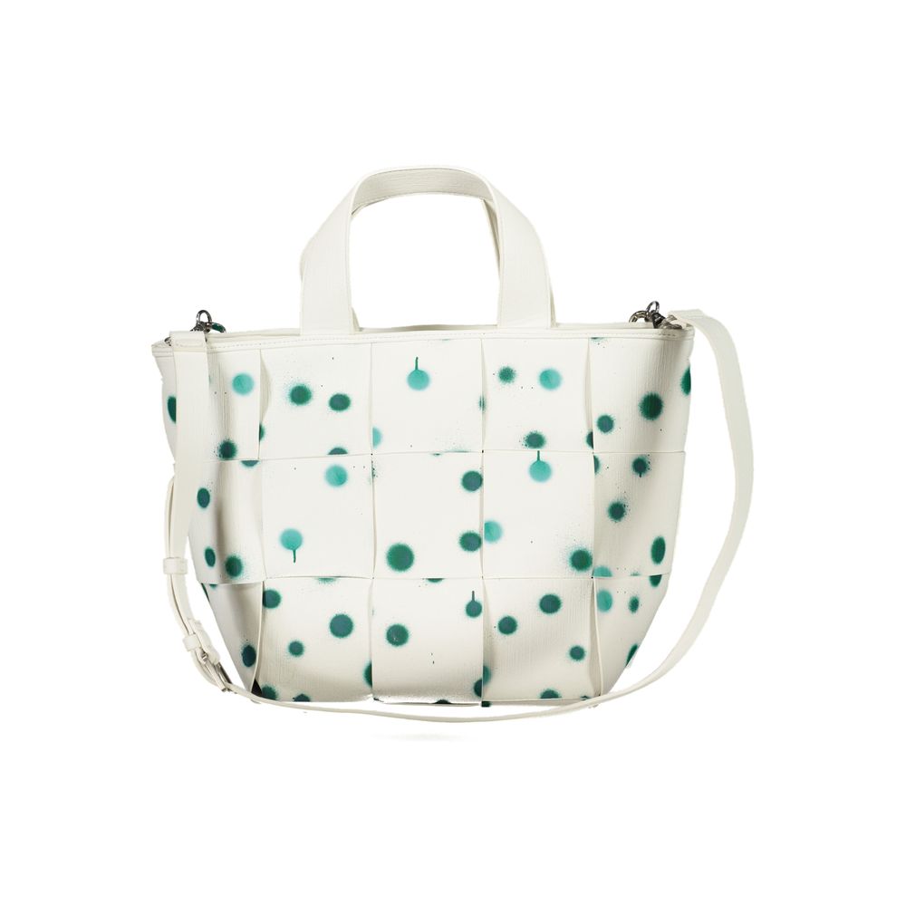 Bianco Poliuretano Women Handbag