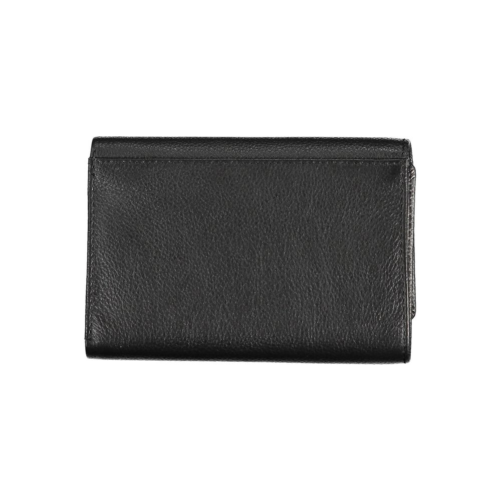 Nero Poliuretano Donna Wallet