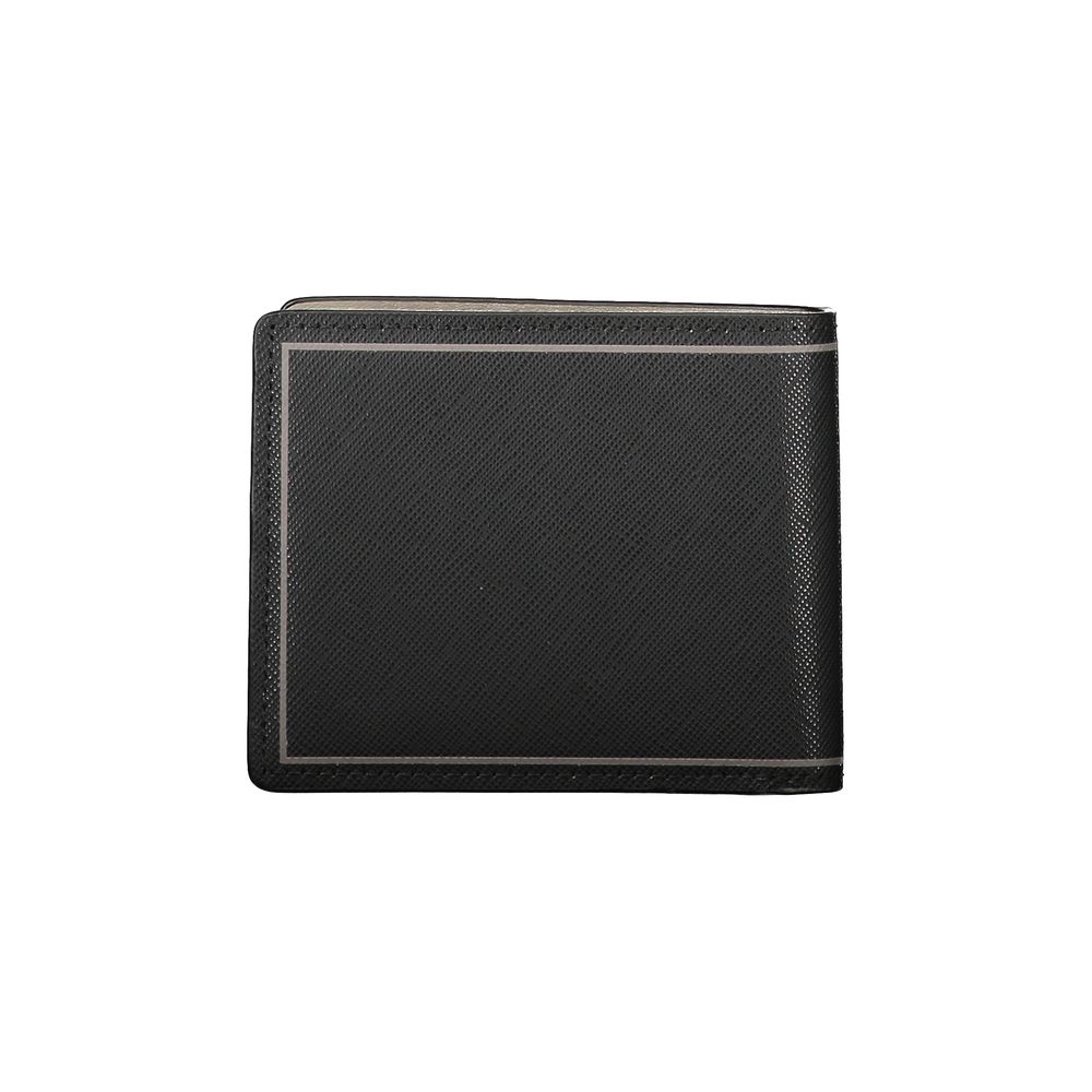 Black Leather Men Wallet