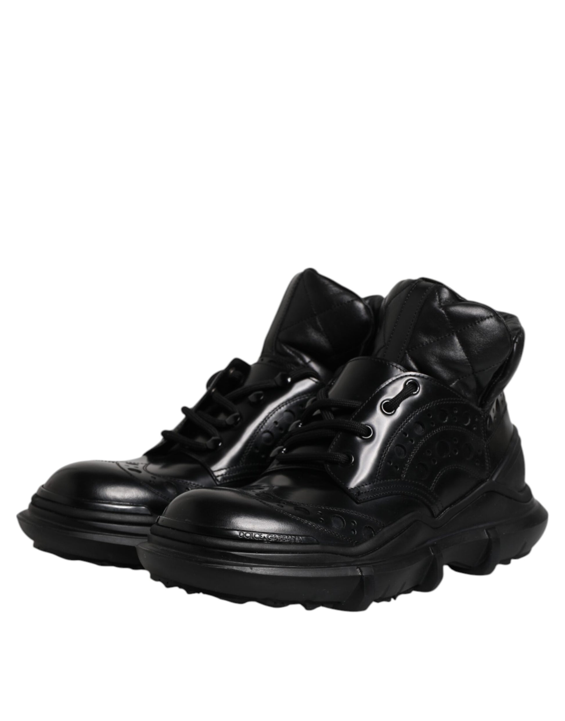 Bottes de cheville en cuir noir pour homme, style décontracté