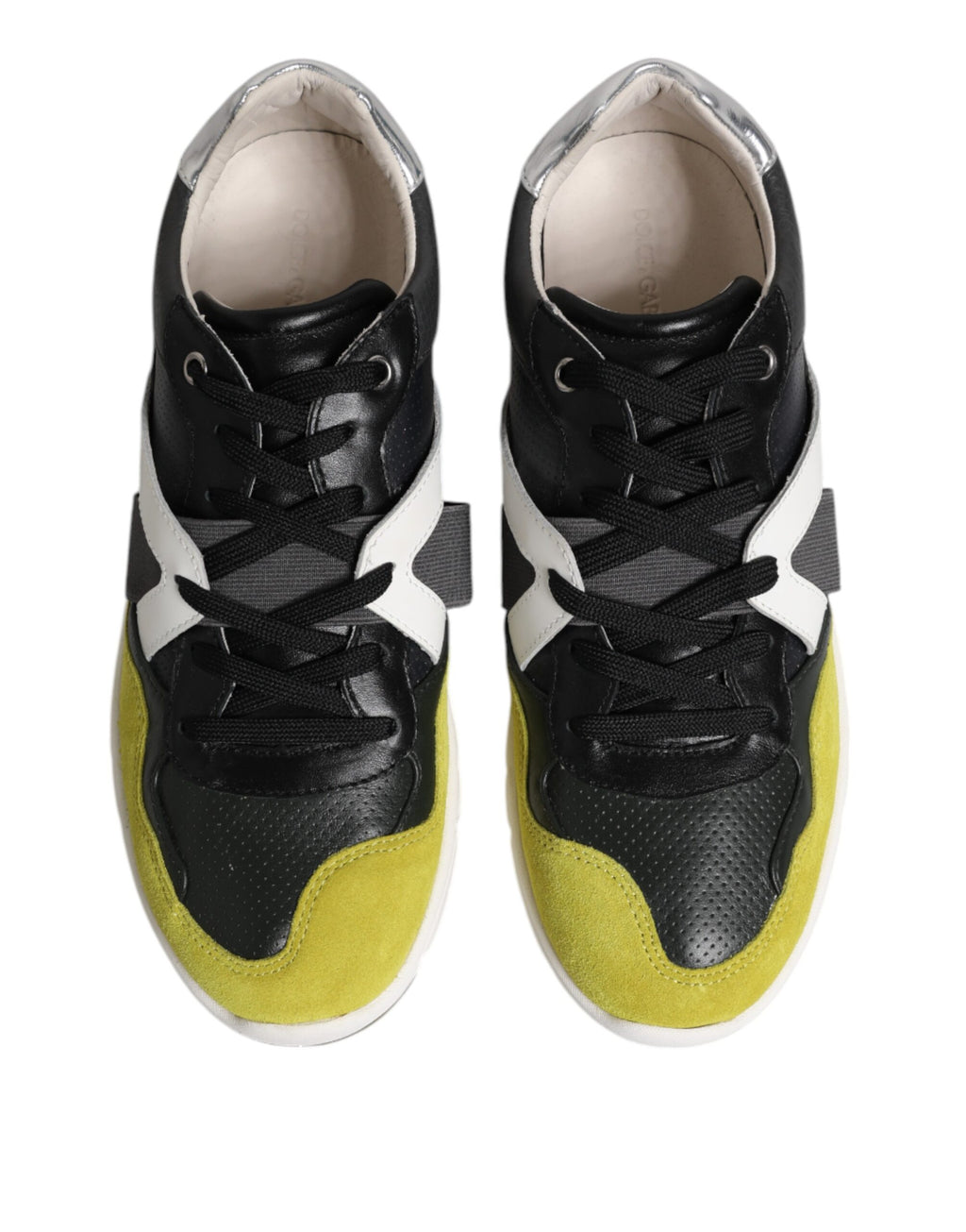 Sneakers basses à lacets multicolores pour homme