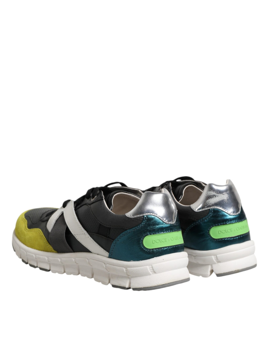 Sneakers basses à lacets multicolores pour homme