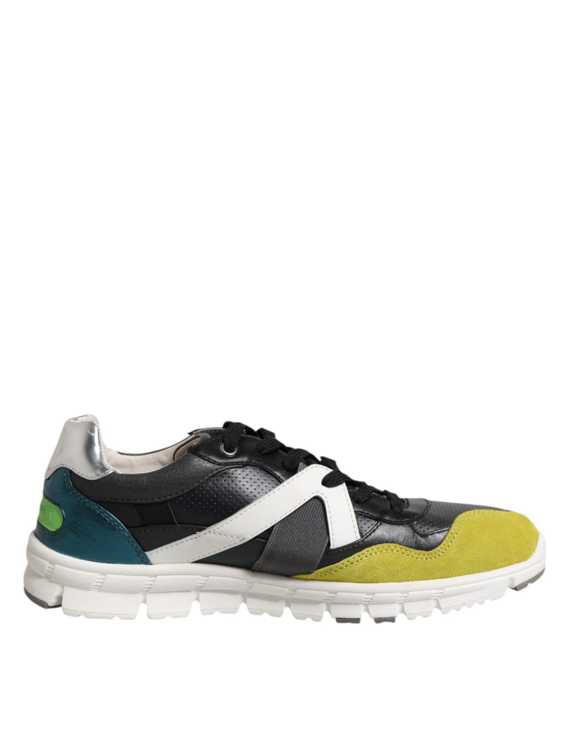 Sneakers basses à lacets multicolores pour homme
