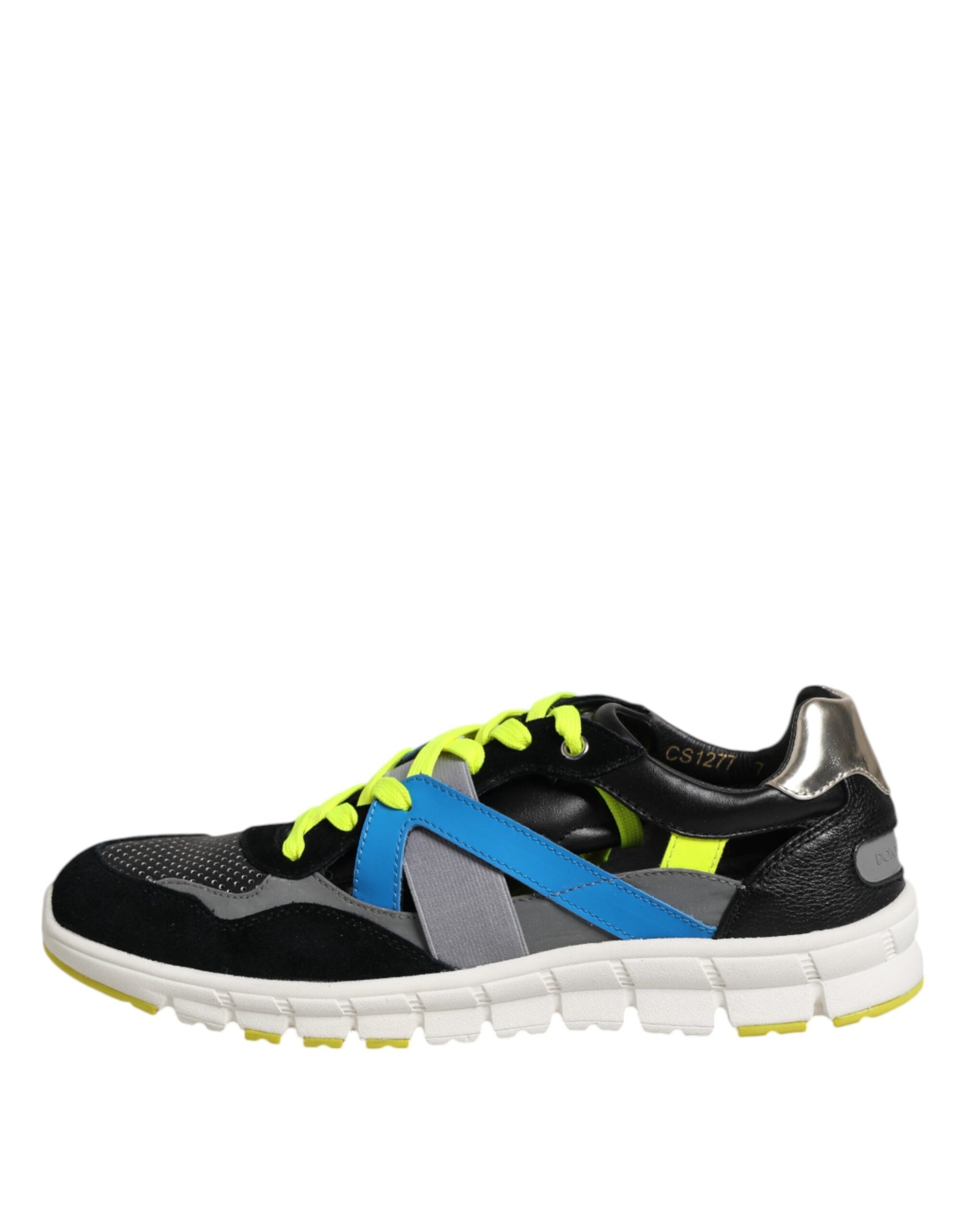 Multicolor Lace Up Low Top Men Sneakers Shoes