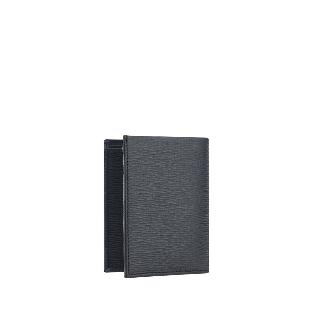 Black Calf Leather Bos Taurus Wallet