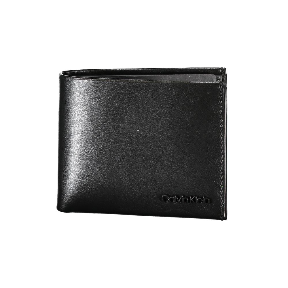 Black Polyester Men's Shoulder Bag