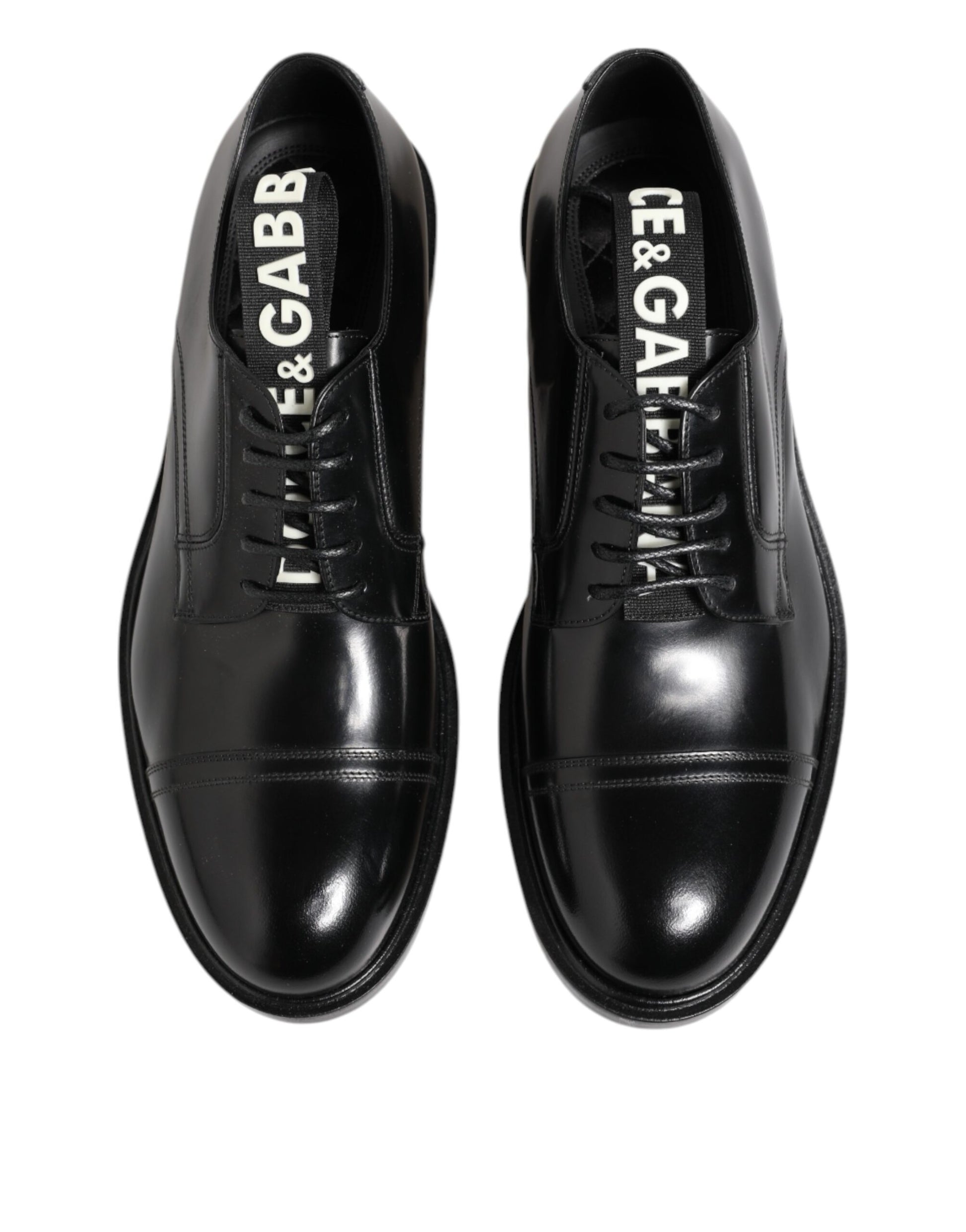 Black Leather Dress Lace Up Men Formal Shoes