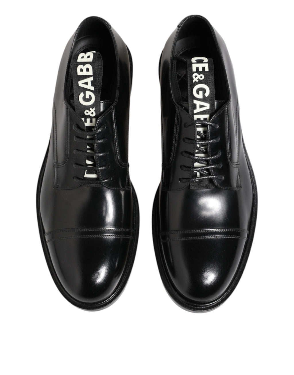 Chaussures habillées homme en cuir noir à lacets