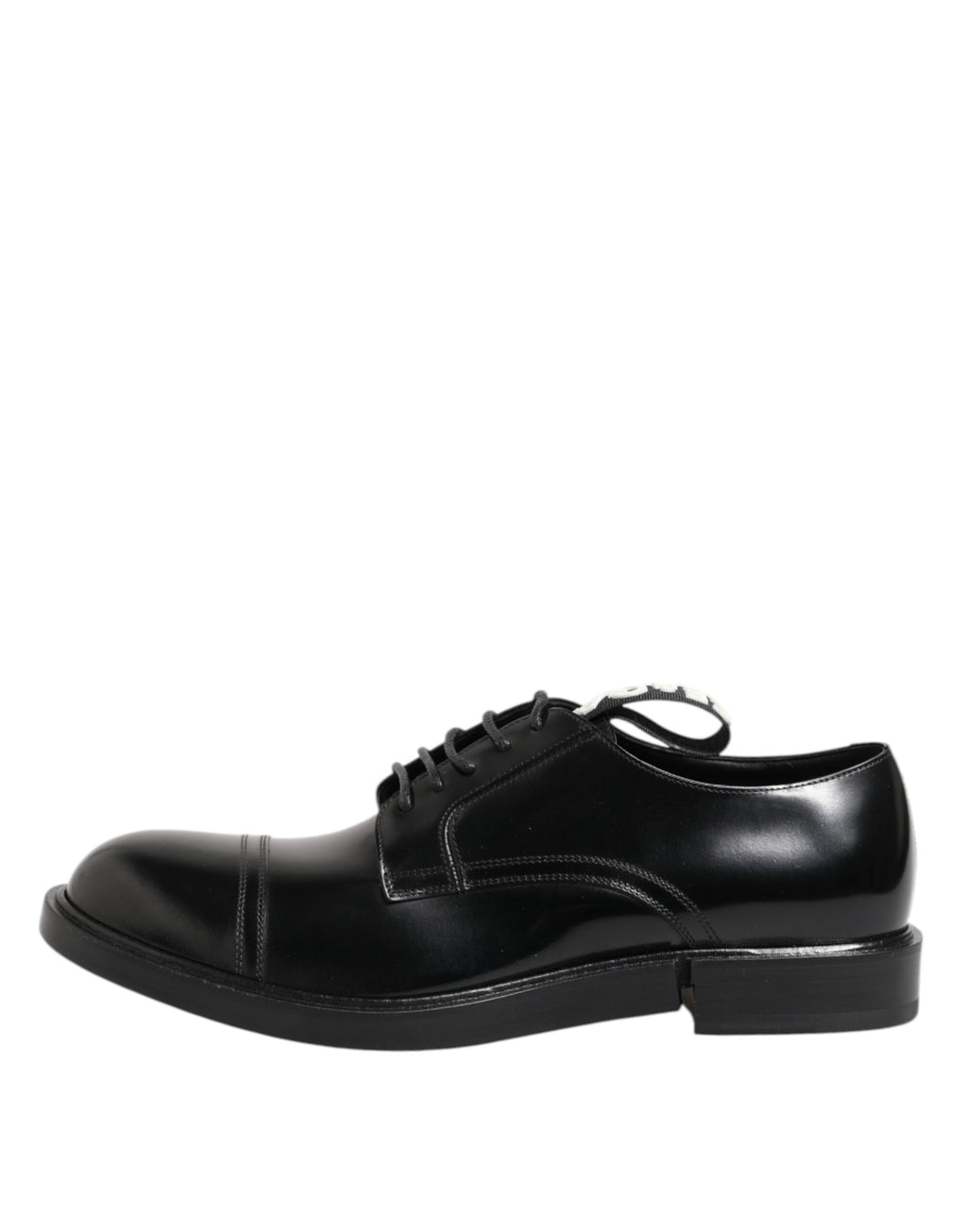 Chaussures habillées homme en cuir noir à lacets