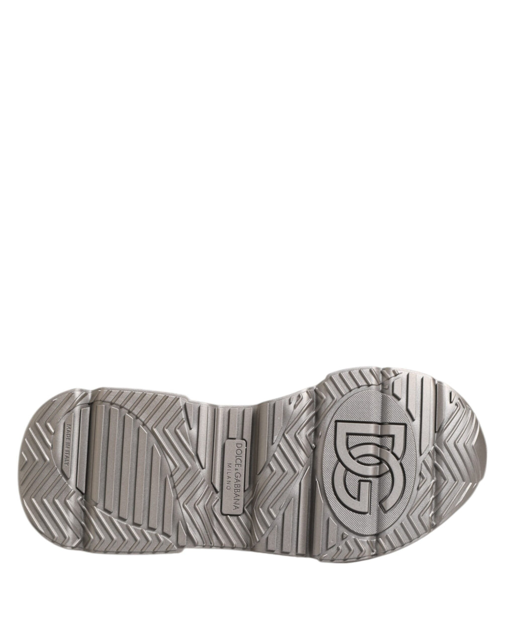 Sneakers en cuir DAYMASTER argentées pour homme