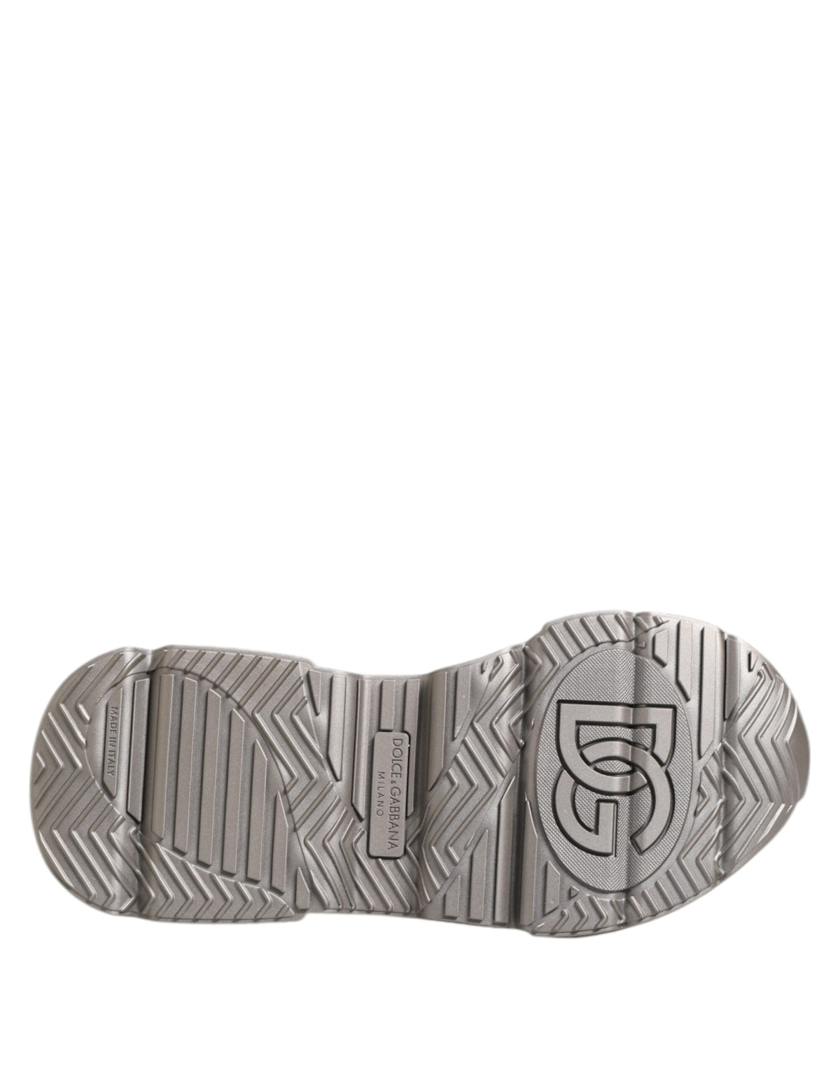 Sneakers en cuir DAYMASTER argentées pour homme