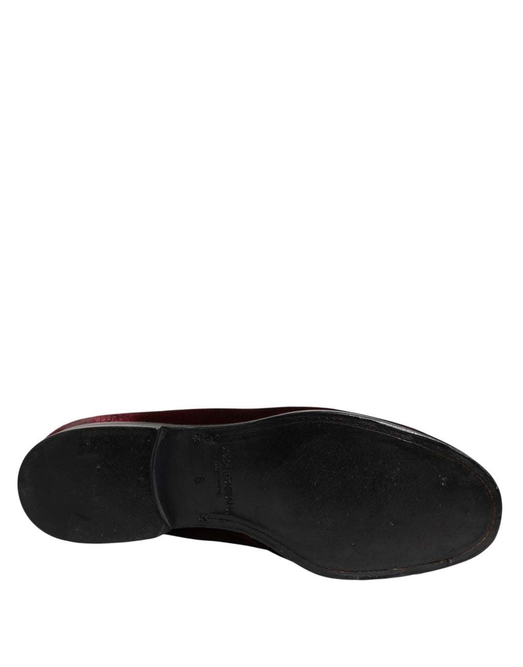 Chaussures habillées mocassins à enfiler pour homme en velours rouge