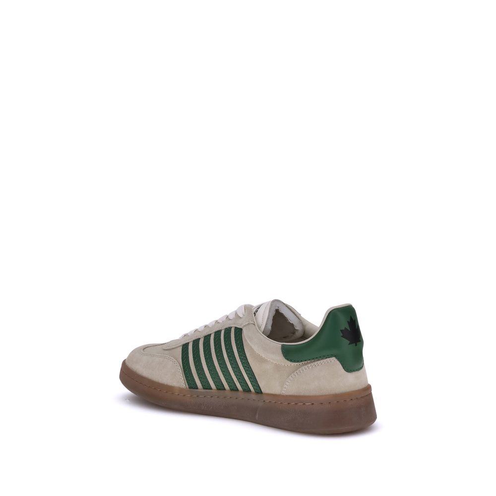 Bicolor Calf Leather Bos Taurus Low Top Sneakers