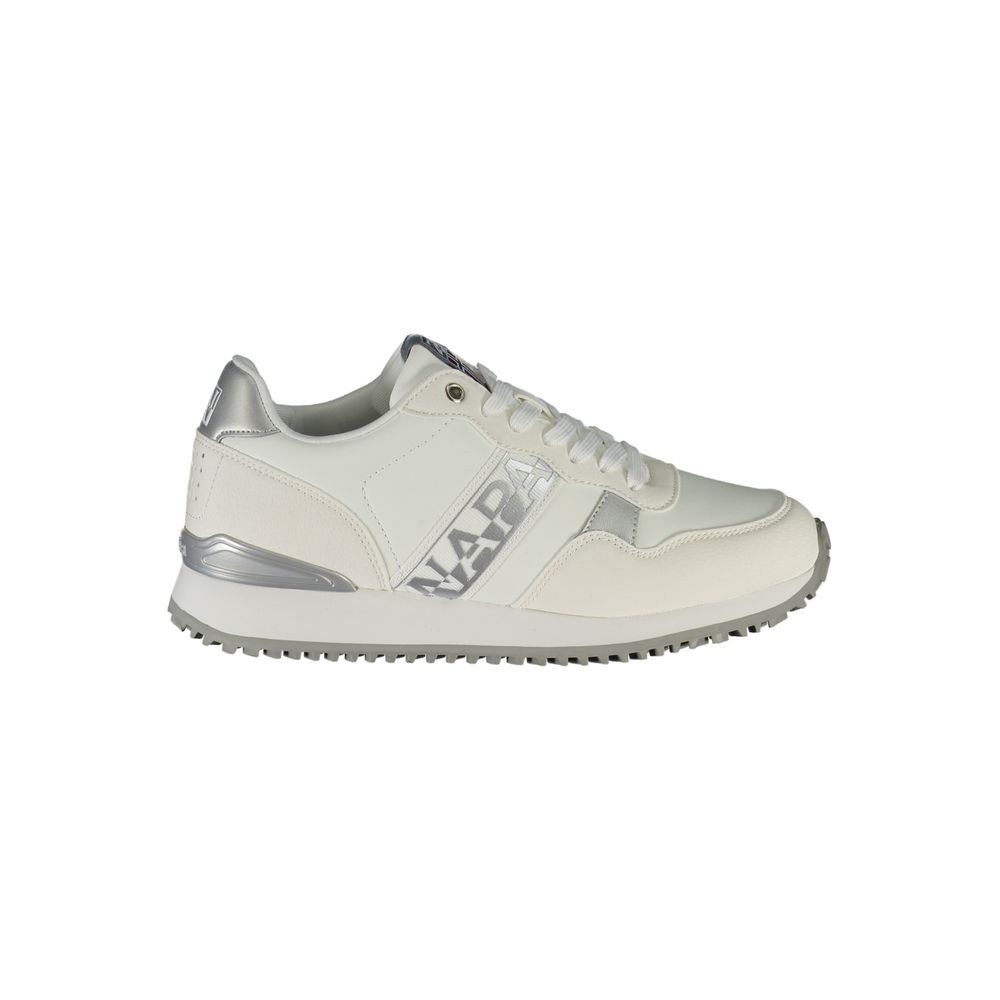 Bianco Polyurethane Women Sneaker