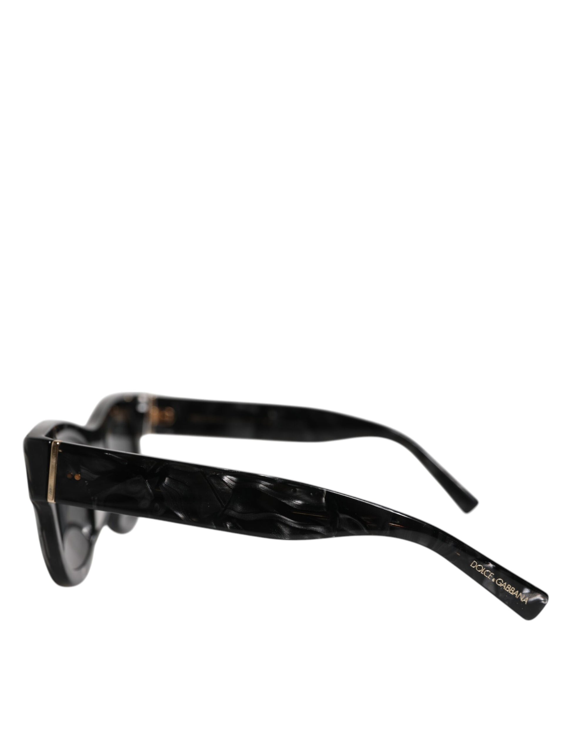 Pearl White Acetate Frame Domenico Deep Shades Sunglasses