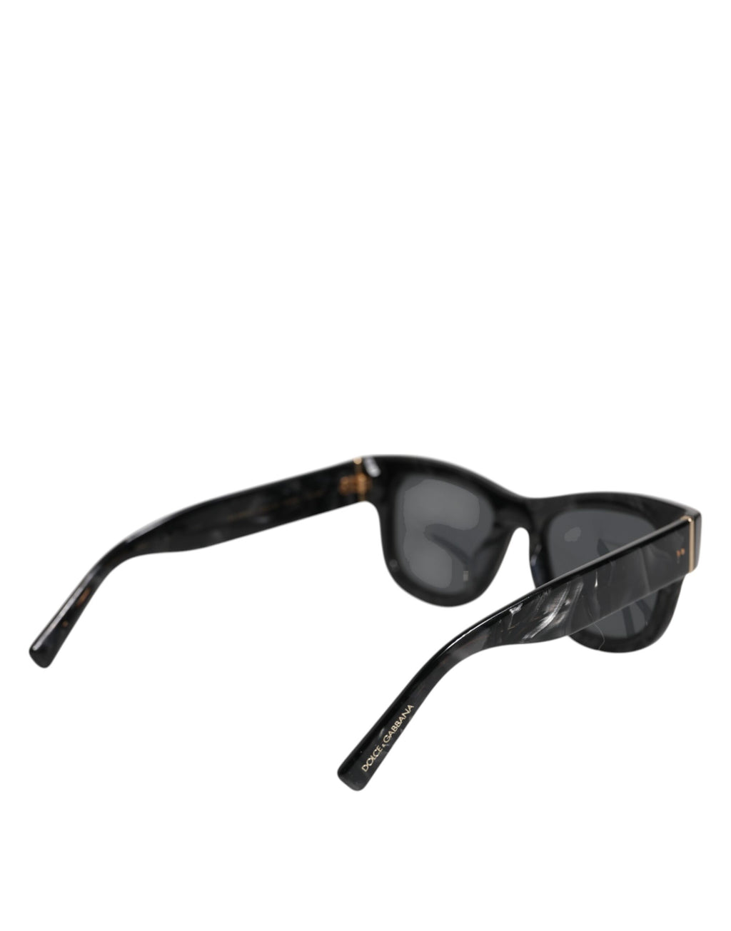 Pearl White Acetate Frame Domenico Deep Shades Sunglasses