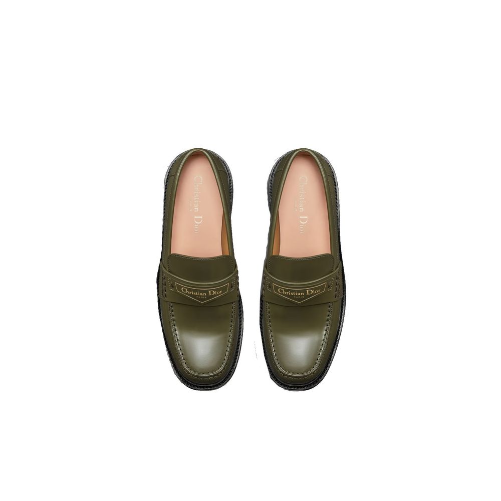 Leder-Slipper