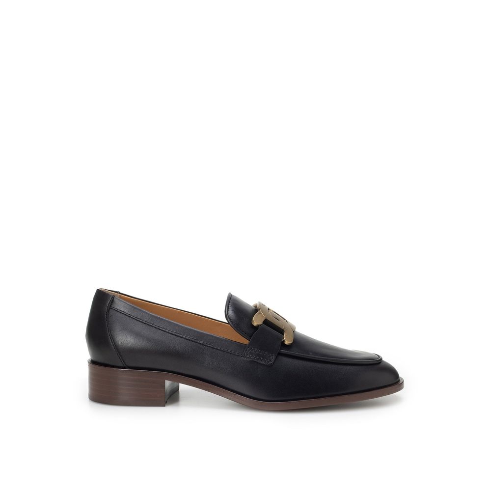 Leder-Slipper