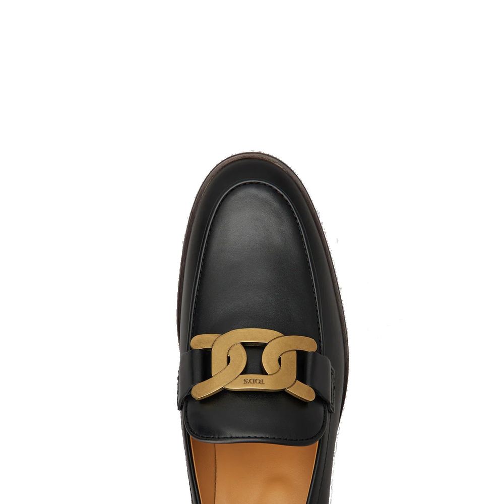 Leder-Slipper